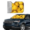 thumbnail image 4 of Disketp Windshield Sun Shade, Car Sun Shade For Front Window Ripe Yellow Lemon Sunshades Sun Visor Protector Blocks Uv Rays Foldable, 4 of 9