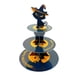 thumbnail image 1 of Cateissary Soporte para cupcakes de fiesta de Halloween, soporte circular de 3 capas para donas con temática de calabaza y murciélago, Mostrada gato negro, 1 of 6