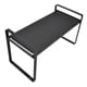 thumbnail image 3 of Estante Organizador De Gabinete, Estante Elevador De Cocina De Estilo Moderno Cojinete De Carga Grande Para Cocina Para Baño Para Oficina ANGGREK 27x45cm/10,63x17,72in Acero al carbono negro, 3 of 8