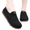 thumbnail image 2 of YOUYEDIAN Loafers for Women Fashion Round Toe Block Design Slip On Versatile Comfy Flats Casual Outdoor Walking Shoes, 2 of 5