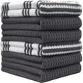Premium Kitchen Towels (16x 28, 6 Pack) Large Cotton Kitchen Hand