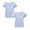 2Blue lnmuld 2PCS, variant on lnmuld 2PCS Cute Puff Sleeve Toddler & Kids T-Shirts - Soft Comfortable Short Sleeve Girls Casual Tops Color:Blue,Size:8-9 Years
