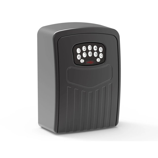 Smart Key Lock Box Wall Mounted Aluminum Alloy Key Safe Box Weatherproof With Code Key Storage Lock Box Indoor Outdoor ,Your Exclusive Wealth Manager