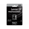 thumbnail image 4 of Lexar Professional 64GB 1667x UHS-II SDXC Memory Card, 4 of 10