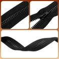 thumbnail image 4 of Uxcell 2Pcs Sewing Jacket Zippers 22 inch Resin Coats Replacement Coil Zipper for DIY Craft Bag Garment Home Textile Clothes,  Black, 4 of 7