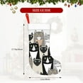 thumbnail image 4 of Honeii Colors Cats for Christmas Stocking,Large Xmas Stocking,Holiday and Family Stocking for Fireplace Christmas Holiday Party Decoration, 4 of 7