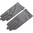 thumbnail image 1 of Gants en Cuir pour Femmes - Doublure Chaude Gants en Cuir d'Agneau d'Hiver, 1 of 7