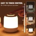thumbnail image 4 of Luz nocturna para bebé para niños y adultos, lámpara de noche táctil, portátil regulable, guardería, mesita de noche recargable inalámbrica cálida, 4 of 5