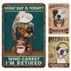 thumbnail image 1 of Kit Pintura Hierro Rectangular Con Placa Metal Vintage para Perro Bar El 20x30cm 3 Uds., 1 of 9