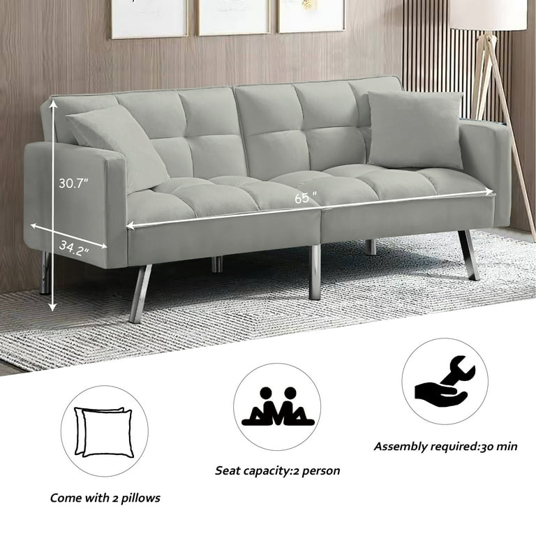 Two person cheap futon