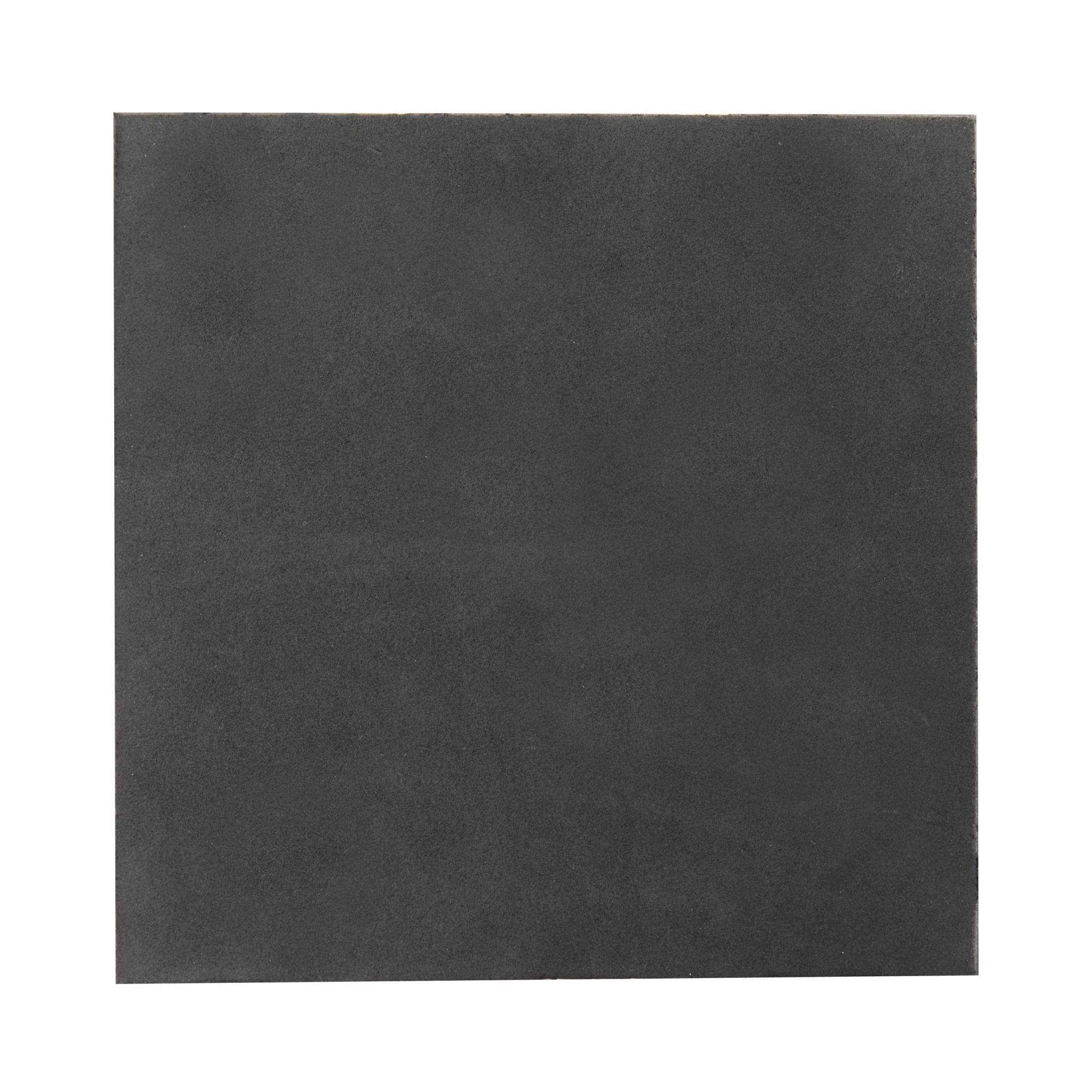 DecMode 9" x 1" Black Marble Tic Tac Toe Game Set, 1-Piece