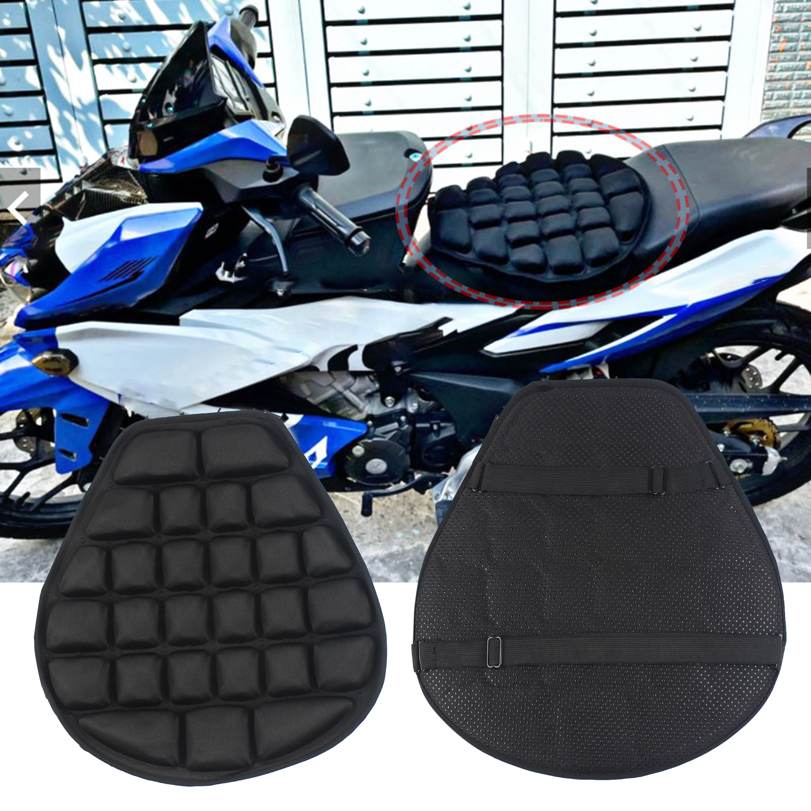 Air Motorcycle Seat Cushion - Motorcycle Seat Pad – BanditRiders