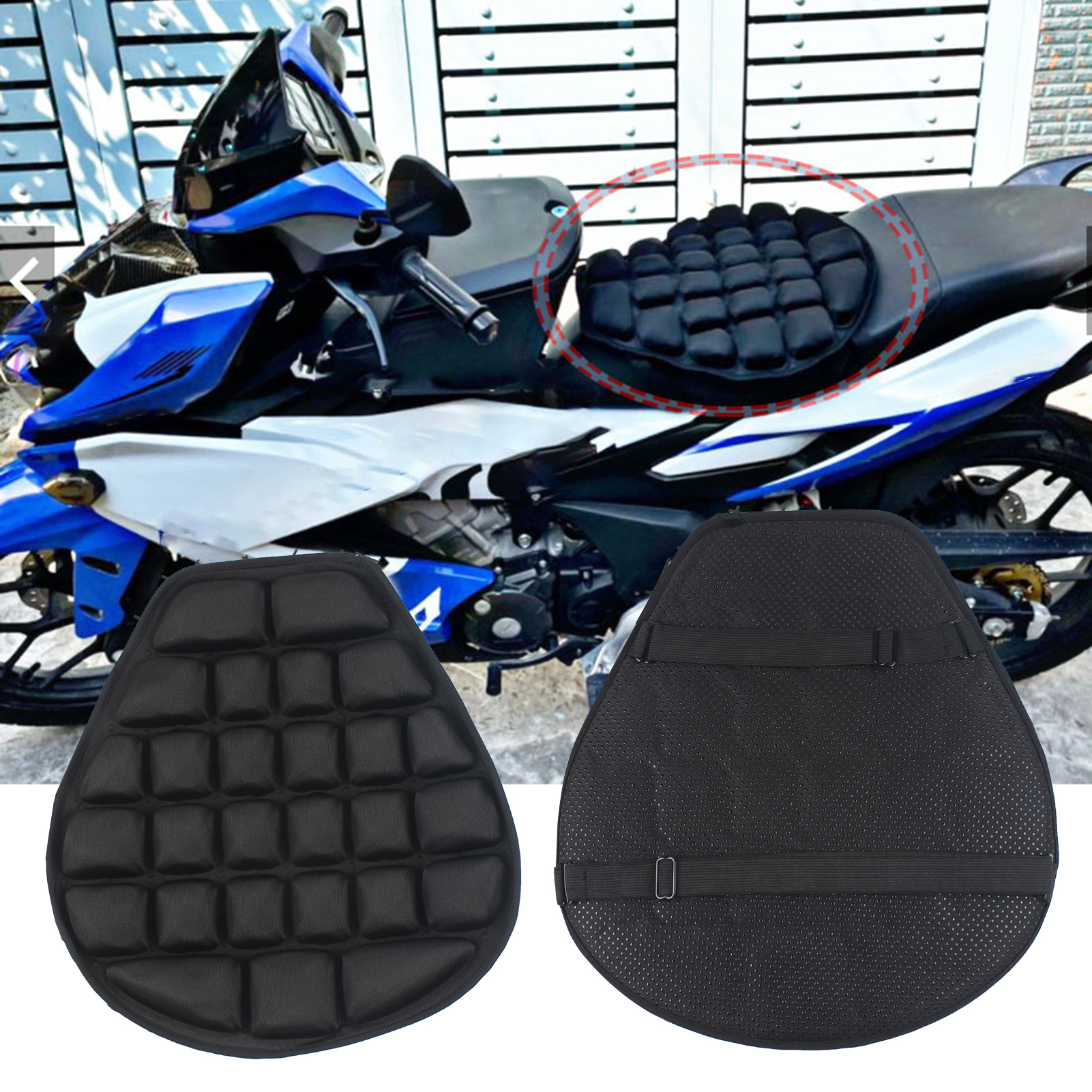 The Coolest Motorcycle Inflatable Air/Water 3D Seat Cushion