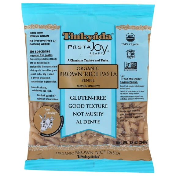 Tinkyada Organic Brown Rice Penne Pasta, 12 OZ