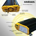 thumbnail image 6 of KRIEGER KR1100 12V/110VAC 1100-Watt Continuous 6000-Watt Surge Power Inverter, 6 of 7