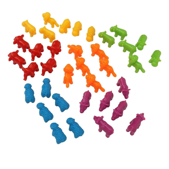 Comptage des Animaux Jouet Correspondant Animal S Jouet Mathématiques contre Animaux Jouet Correspondant Jeu Animaux Jouet Apprentissage Matching Jeu Animaux Jouet Comptage Animal Jouet Couleur Tri Apprentissage Fine