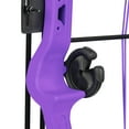 thumbnail image 6 of Bear Archery Brave Youth Bow Includes Whisker Biscuit, Arrows, Armguard, and Arrow Quiver Recommended for Ages 8 and Up –&nbsp;Purple, 6 of 11
