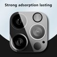 thumbnail image 3 of Protecteur d'Objectif de Caméra 2 Pack pour IPhone13Pro/13ProMax avec Protection de Cadre en Alliage d'Aluminium Résistant aux Rayures Facile à Installer - Noir, 3 of 6