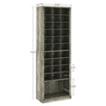 thumbnail image 4 of Hzuaneri 11-Tier Space Saving Shoe Storage Cabinet with 30 Open Cubbie, Greige SR02005B, 4 of 8