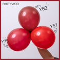 thumbnail image 4 of PartyWoo Ruby Red Balloons, 100 Pcs Different Sizes Pack of 18 Inch, 12 Inch, 10 Inch, 5 Inch for Balloon Garland, Wedding, Baby Shower, Birthday Decorations, 4 of 8