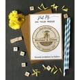 thumbnail image 3 of Personalized Wedding Magnets 25 Rusric Wedding Save The Date Cards Favor With Envelopes, 3 of 4