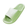 thumbnail image 2 of Milaget Foot Massage Slippers Bathroom Slippers Shower Slippers Slides Bath Slippers 36 37, 2 of 9