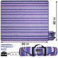 thumbnail image 3 of Manta de picnic ALLBFENG grande resistente al agua para camping y actividades al aire libre, 3 of 7