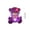 Purple, variant on Light Up Rainbow Cute Bear Led Stuffed Animal Creative Light Up Led Inductive Soft Bear Stuffed Animals Plush Toy Soft Night Light Glow Bear Plush Toy Gifts For Kids Mom Girls Birthday Valentines