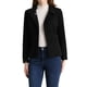 thumbnail image 2 of Blazer Peplum Negro XL con Botones Decorativos y Cuello Peter Pan para Mujeres INSPIRE CHIC, 2 of 7