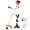 Orange#2, variant on 52cc Weed Eater/Wacker Gas Powered, 2 in 1 String Trimme,with 10'' Brush Cutter,Rubber Handle & Shoulder Strap Included,