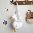 thumbnail image 4 of Plush Duck Messenger Bags Soft Funny Duck Shaped Shoulder Bag Cute Cartoon for Doll Crossbody Shoulder Bags for Women, 4 of 21