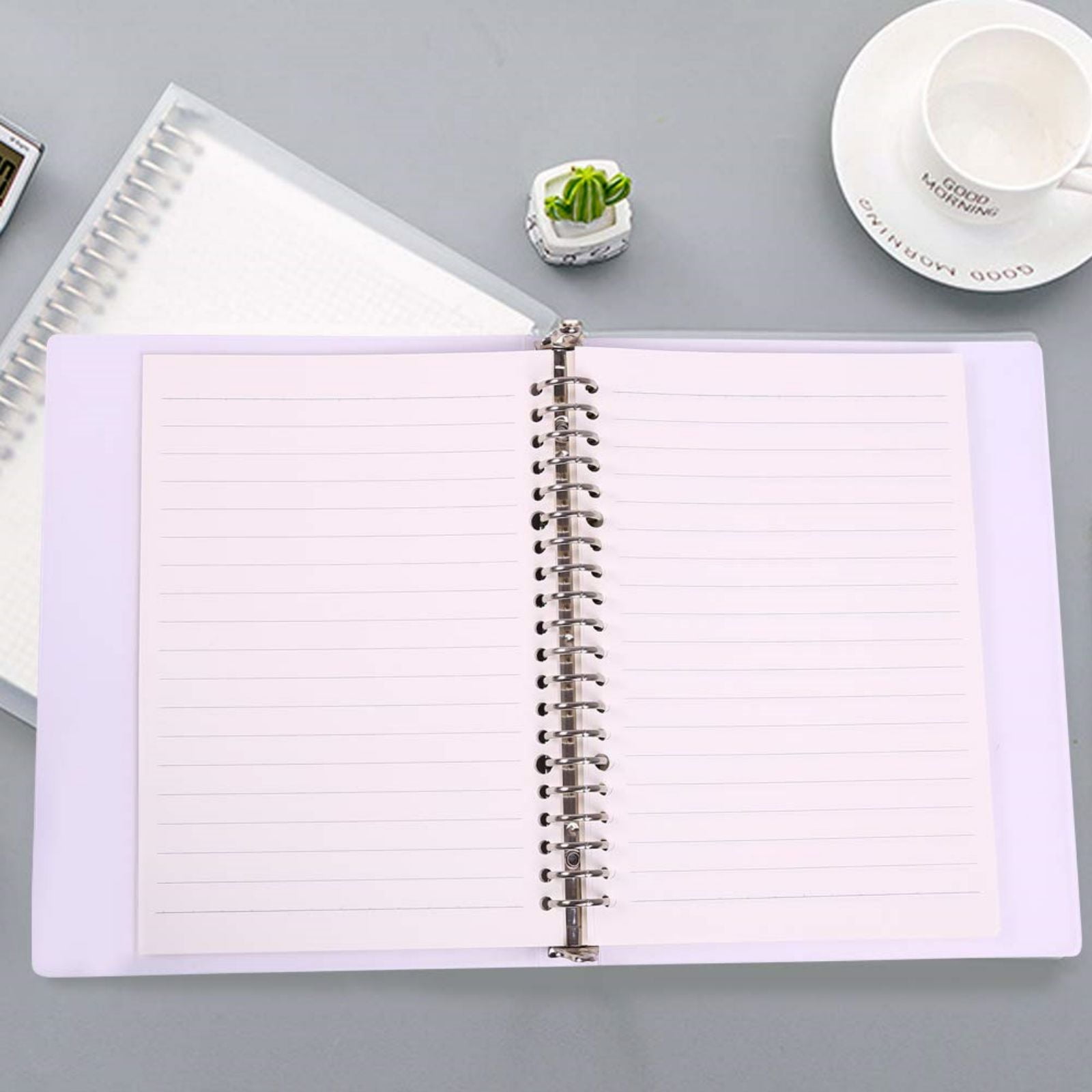 Buy IDOMIK Spiral Notebook A5 Binder Portfolio Notebook,1 Subject