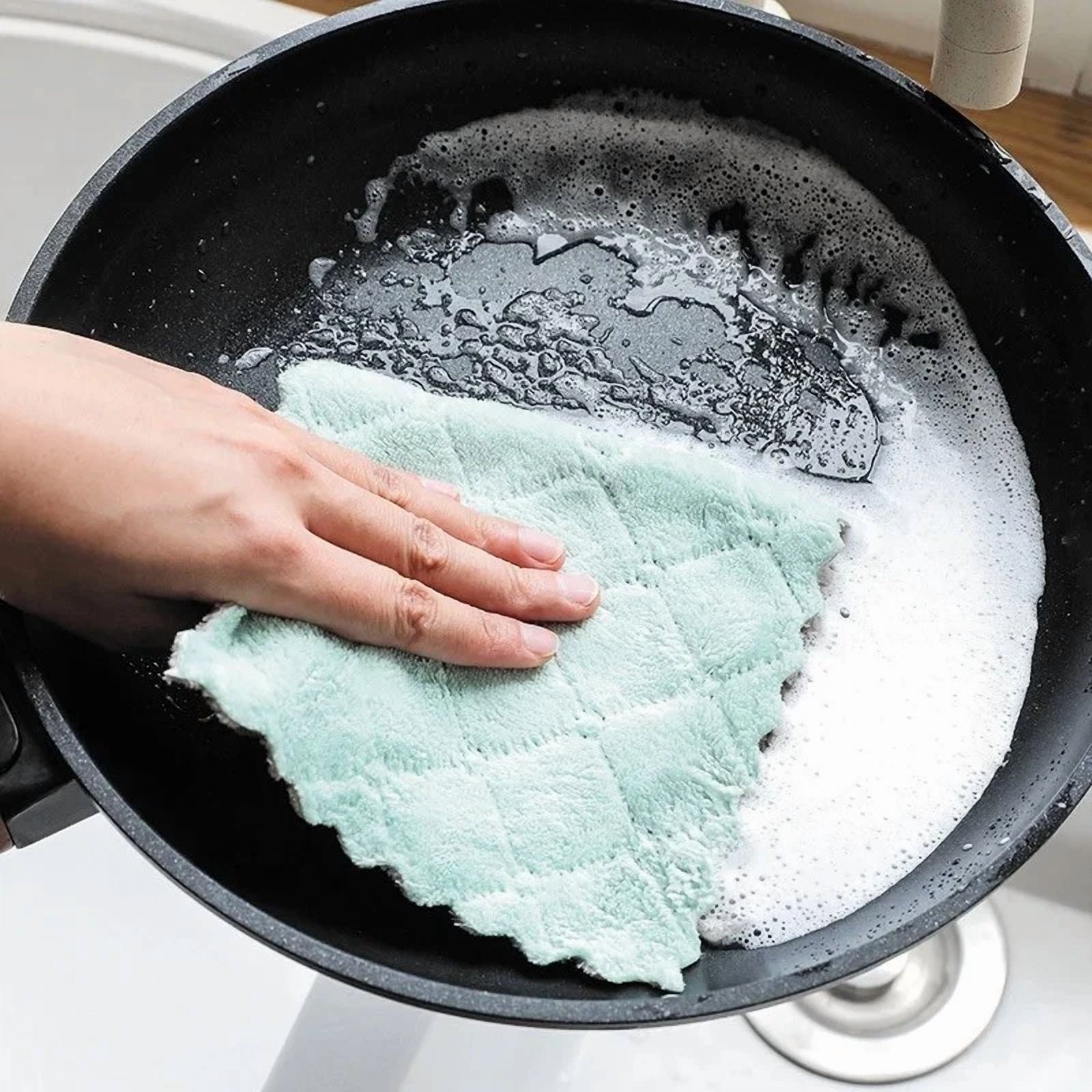 BUTTERFLY- (24 Pack) Kitchen Cloth Dish Towels, Premium Dishcloths, Super Absorbent