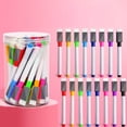thumbnail image 5 of Fine Tip Marker Pen with Cap and Eraser for Whiteboards and Drawing Colorful, 5 of 6