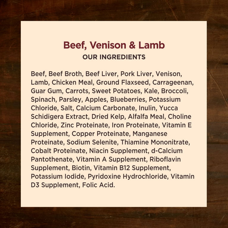 Wellness core beef top venison & lamb