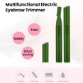thumbnail image 3 of CHOK Electric Eyebrow Trimmer Eyebrow Hair Remover   Electric Razor Painless Eyebrows Removal-Pink, 3 of 6