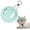 A, variant on Round Pet Hat Bucket Hats for Dogs Summer Round Brim Pet Hat with Ear Holes & Neck Strap Adjustable Outdoor Climbing Sun Visor Hat Sunshade Strangulation Cap for Small Medium Cats Dogs K