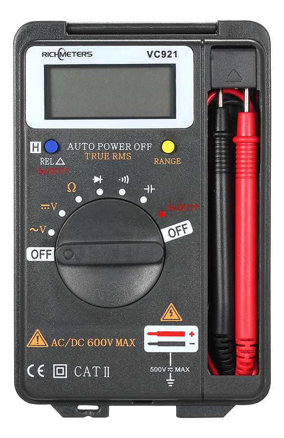 Mini Portable Digital Multimeter Multifunction Richmeters