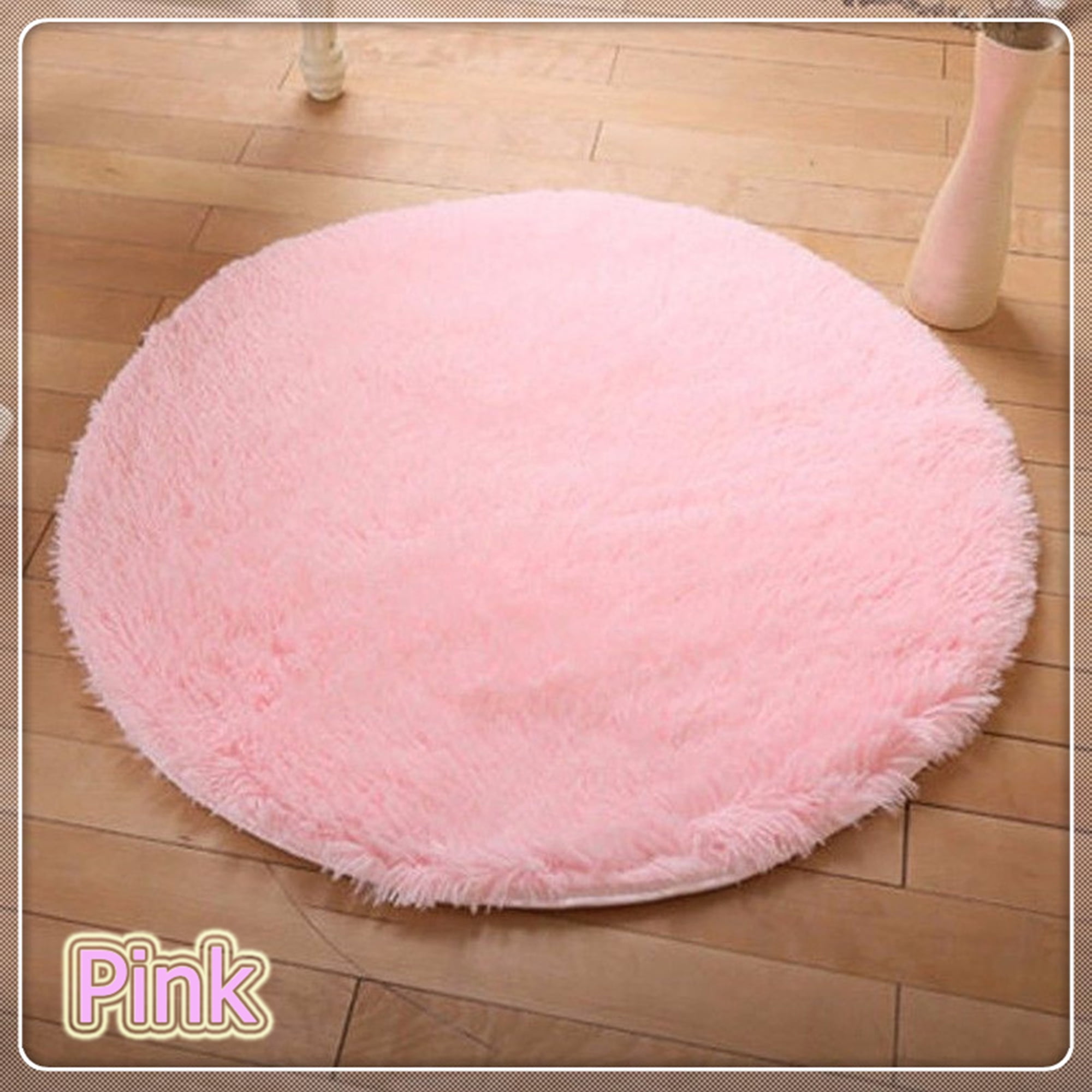 FUTATA Round Area Rugs For Living Room Bedroom,Circle Floor Carpet