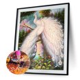 thumbnail image 1 of Cuadros Decorativos 5D diamante pintura pavo real blanco taladro cuadrado completo DIY arte mosaico imagen JShteea Nuevos Originales, 1 of 9