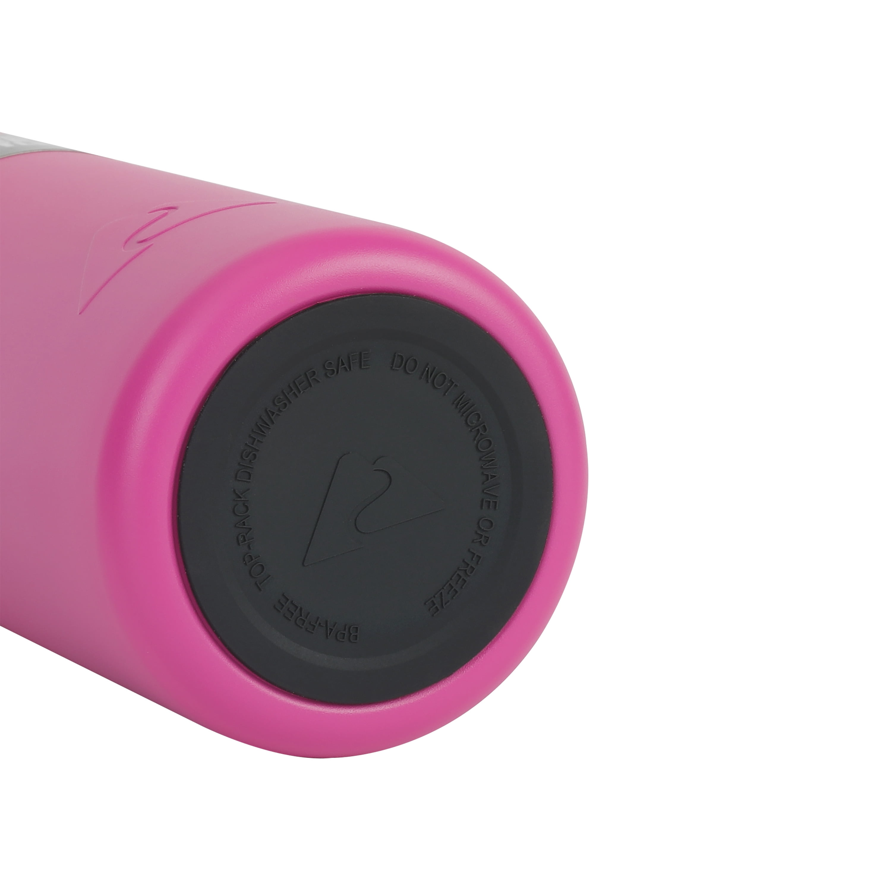 (3 pack) Ozark Trail 40 oz Vacuum Insulated Stainless Steel Water Bottle, Hot Pink
