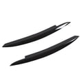 thumbnail image 3 of Headlamp Eyelid Trim, 2PCS Headlights Eyebrow Decoration Left Right Streamlined  For Car, 3 of 8