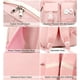 thumbnail image 5 of Mochilas para computadora portátil Mochila escolar de 15,6 pulgadas Mochila universitaria Mochila de viaje antirrobo Mochilas grandes para adolescentes Niñas Mujeres Estudiantes (Rosa) ER, 5 of 6