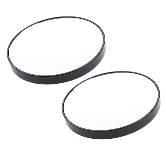 2 Pieces 15X Magnifying Mirrors - Round Suction Cup Makeup Mirrors