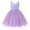 Purple, variant on IBTOM CASTLE Toddler Girls Rainbow Tulle Birthday Dress Sequin Pageant Dress V-Neck Kids Birthday Princess Party Dress, Toddler Formal Ball Gown Blue