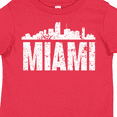 thumbnail image 4 of Inktastic Miami Skyline Grunge Boys or Girls Toddler T-Shirt, 4 of 5