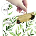 thumbnail image 6 of FORMRS Acrylic Clipboard with Low Profile Clip Standard A4 Letter Size, 12.5" x 9", Green Leafy Pattern, 6 of 8