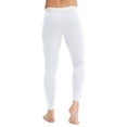 thumbnail image 3 of Pxiakgy jeans for men Elasticity And High Tights Leggings Men's Fitness Quick And Sports Training Trousers Perspiration And Drying Men's pants Men Gym Pants White + XL, 3 of 9