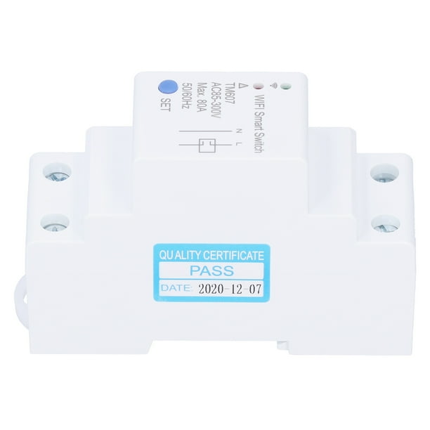 Suministros industriales, medidor inteligente WiFi, medidor de energía inteligente WiFi remoto, temporizador, medidor inteligente WiFi de alto rendimiento