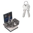 thumbnail image 4 of Spaceman Keychain, Bag Decoration Plastic Mini 1 Click Play Key Chain Folding Book  for Travel, 4 of 7